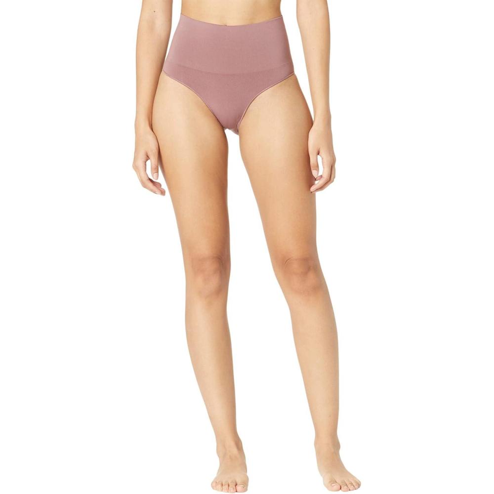 imageSPANX SPANXshape Everyday Shaping Brief  Core Control Shapewear Underwear  Invisible Under Clothes  Seamless DesignRosewood