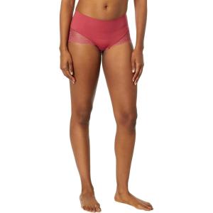 SPANX smooth Undie-tectable Lace Hi-Hipster – Core Control – Comfortable Lace Shapewear Underwear – No Visible Panty Lines(Wild Rose)