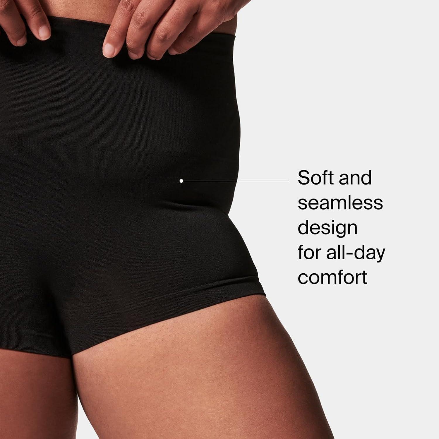 imageSPANX SPANXshape ExtraOrdinary Boyshort  Sculpting Compression  Womens Shapewear Underwear  Recycled Nylon Fabric BlendBlackCafe au laitVintage RoseM