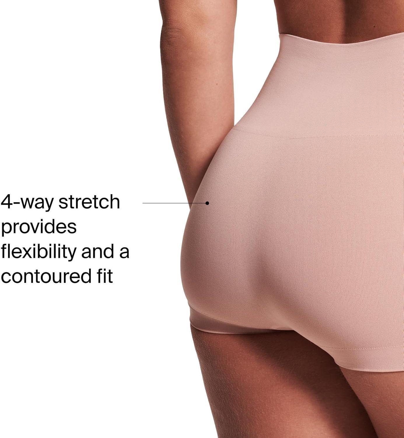 imageSPANX SPANXshape ExtraOrdinary Boyshort  Sculpting Compression  Womens Shapewear Underwear  Recycled Nylon Fabric BlendToasted OatmealVintage RoseM