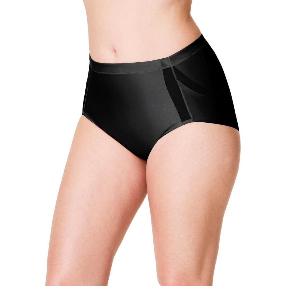 imageSPANXshape BootyLifting Brief  Butt Lifting Underwear  Medium Compression  With Tummy ShapingVery Black