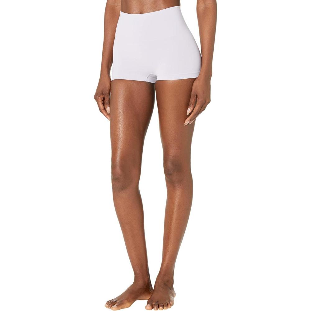 imageSPANXshape ExtraOrdinary Boyshort  Sculpting Compression  Womens Shapewear Underwear  Recycled Nylon Fabric BlendLight Orchid