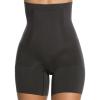 imageSPANX SPANXsculpt OnCore HighWaisted MidThigh Short  Powerful Sculpting Shapwear for Women  Level 4 Compression  Core Control  Very Black  Medium  Petite