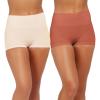 imageSPANX SPANXshape Everyday Shaping Boyshort  Comfortable Core Control Shapewear Underwear  Invisible Under Clothes  NoShowSoft NudeSedonaM