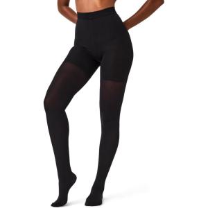 SPANX SPANXshape Shaping Mid-Thigh Tight-End Tights – Level 3 Shaping – Core Control Shapewear – Comfortable Shaper Design(Very Black)