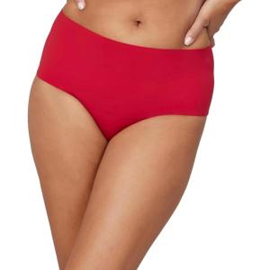 SPANX SPANXsmooth Undie-tectable Brief – Comfortable Core Control – Invisible Shapewear Underwear – No Visible Panty Lines(Red Pop)