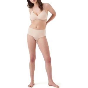 SPANX SPANXsmooth Undie-tectable Brief – Comfortable Core Control – Invisible Shapewear Underwear – No Visible Panty Lines(Soft Nude)