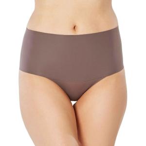 SPANX SPANXsmooth Undie-tectable Brief – Comfortable Core Control – Invisible Shapewear Underwear – No Visible Panty Lines(Umber Ash)