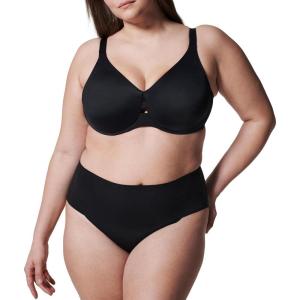 SPANX SPANXsmooth Undie-tectable Brief – Comfortable Core Control – Invisible Shapewear Underwear – No Visible Panty Lines(Very Black)