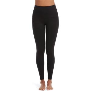 SPANX Seamless Leggings – Comfortable Athletic Wear – Core & Tummy Control for Shaping – Natural Waist Fit(Black)
