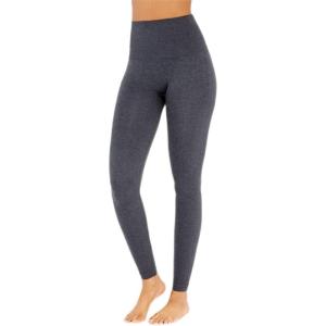 SPANX Seamless Leggings – Comfortable Athletic Wear – Core & Tummy Control for Shaping – Natural Waist Fit(Heather Charcoal)