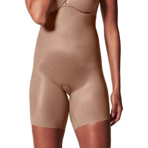SPANXshape Invisible High-Waisted Mid-Thigh Short(Cafe Au Lait)