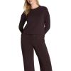 imageSpanx AirEssentials Relaxed Long Sleeve Top  HipLength Relaxed UPF 50 ProtectionTruffle Brown